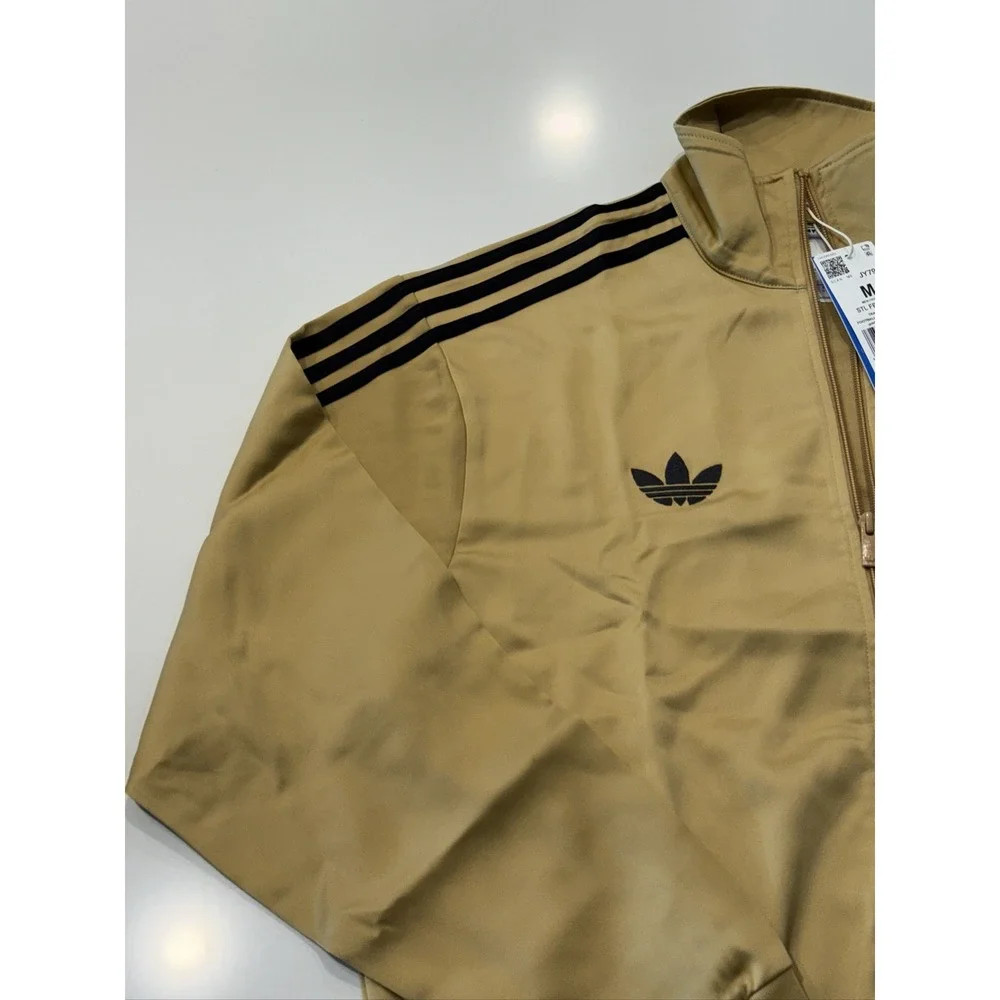 Adidas St. Louis SC Firebird Track Top Men's M Golden Beige JY7910 Jacket